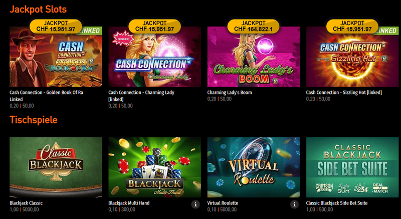 Casino777&nbsp;Spielauswahl