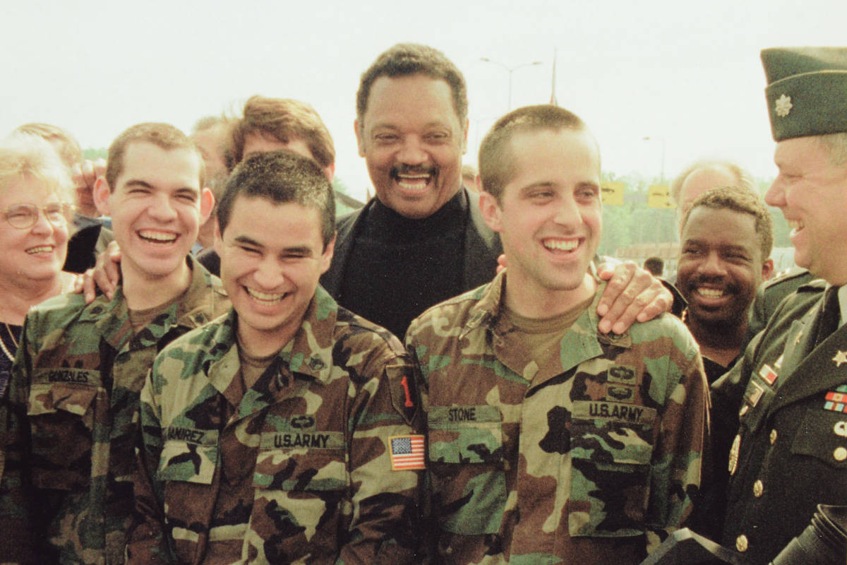 Image - Rev Jackson with soldiers
